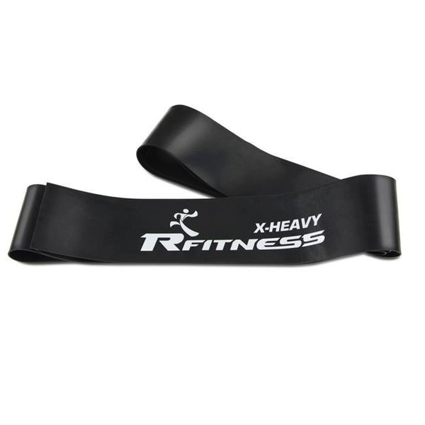 Furinno Furinno RF1504-BK 84 in. Rfitness Professional Muscle Compression Floss Band; Black - Heavy RF1504-BK